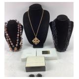 Costume Jewelry: Made in Austria irridecent