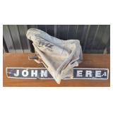John Deere Sign, Ames Hand Seeder