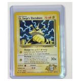 Pokemon Vintage Holographic Electabuzz card