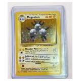 Pokemon Vintage holographic Magneton Card
