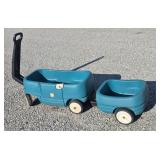 Step2 Plastic Wagon With A Door & Seat On Each
