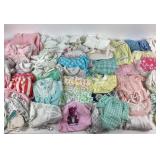 Infant Baby Clothing in Pastel and Bright Colors