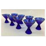 Paden City Glades Cobalt Liquor/Cocktail Set