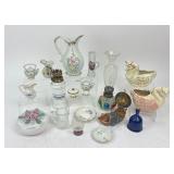 Decorative Ceramics, Glass Pitchers, Figurines