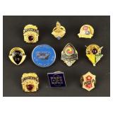American Motorcycle Pins Collection
