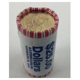 John Adams Presidential Dollar $25 Coin Roll
