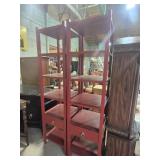 Hickory White Shelving Units Wood (2) With