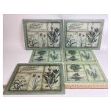 Mallory Lane Green Herbalï¿½Glass Counter Savers