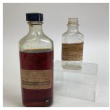 Pharmaceutical Bottles Byer Drug Store Labels