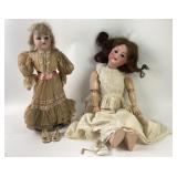 Antique German Bisque & French Dolls