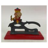 Vintage Nutcracker Cast Iron Hand Painted Nut
