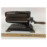 Eagle Fluting Iron American Machine Co