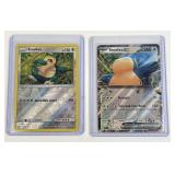 2 Pokemon Holographic Snorlax Cards
