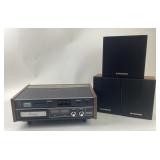 Akai CR-81D Stereo With Pioneer Speakers