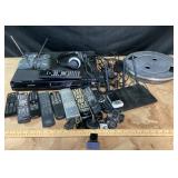 Sylvania Blu-ray Player, Turntable Platter, Remote