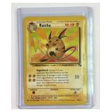 Pokemon Vintage Raichu Card
