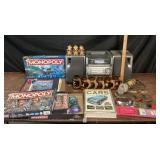 Aiwa Stereo System, Car Encyclopedia & Monopoly; A