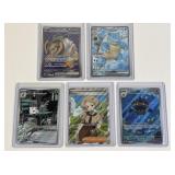 5 Pokemon Full art cards