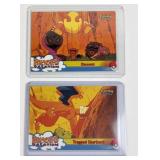 2 Pokemon Vintage Topps Charizard Cards