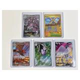 5 Pokemon Full art cards
