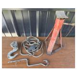 Car Jack, Rope Pulley, Hooks