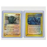 2 Pokemon Vintage E Reader Holographic cards
