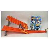 Hot Wheels 4-Lane Elimination Race Track & Back to