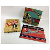 Buck Rogers Printing Set, Rigby Model Book, Skunk