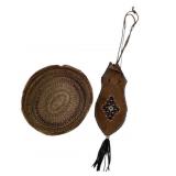Native American Medicine Bag & Basket
