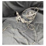 Metal Wall-Mount Light Fixture