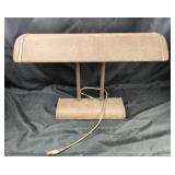 Metal Desk Lamp With Dual Tube Design
