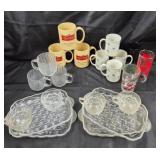 Ceramic Mugs, Glass Snack Sets, Decorative Glasses
