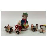 Ceramic Figurines Including Emmett Kelly Clowns