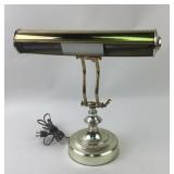 Brass Desk Lamp with Adjustable Arm