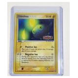 Pokemon Vintage holographic stamped Chinchou