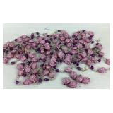 Pink, Purple Rose Garland Bead Decorations