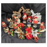 Holiday Figurines, Decorations, Reindeer