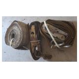 Cargo Tie-Down Straps With Ratchet Mechanisms
