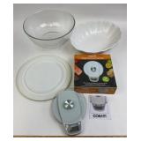 ConAir Digital Food Scale, Pyrex Mixing & Farval S