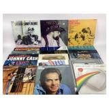 Vinyl Records Johnny Cash, Bee Gees, O
