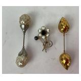 Vintage Hat Pins and Brooch Pins