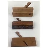 (3) Woodworking Hand Planes