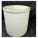 Stoneware Crock With Rustic Finish