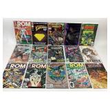Comic Books: Superman, Spiderman, ROM