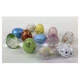Decorative Glass, Ceramic, Marble Eggs