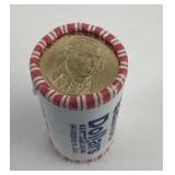 John Adams Presidential Dollar $25 Coin Roll