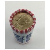 John Adams Presidential Dollar $25 Coin Roll