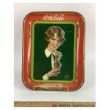 Coca-Cola 1927 American Art Works Tray