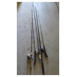 Fishing Rods With Zebco, Ugly Stick Reels