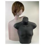 Black Torso Mannequin, Sculptural Mannequin